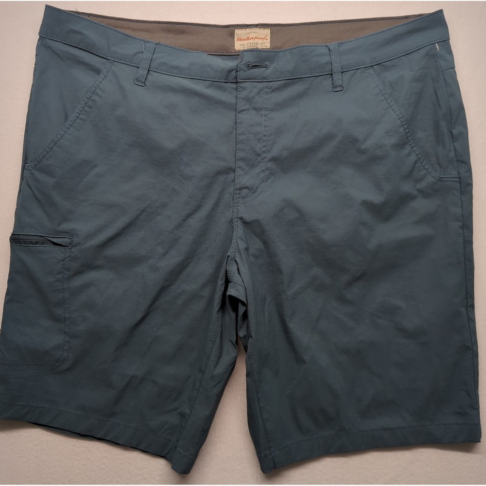 Weatherproof Vintage Shorts Mens 40 Tech Trail Hiking Outdoor Utility Pockets